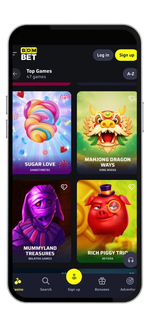BDM Bet casino descarregar